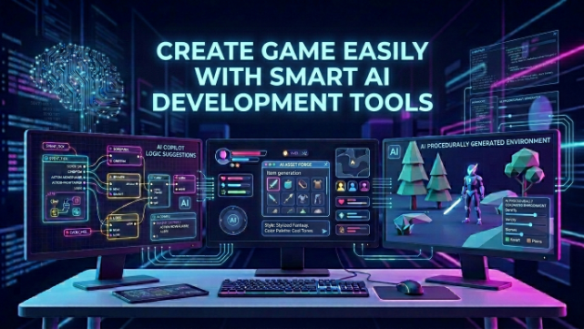 Create a Game Easily With Smart AI Development Tools